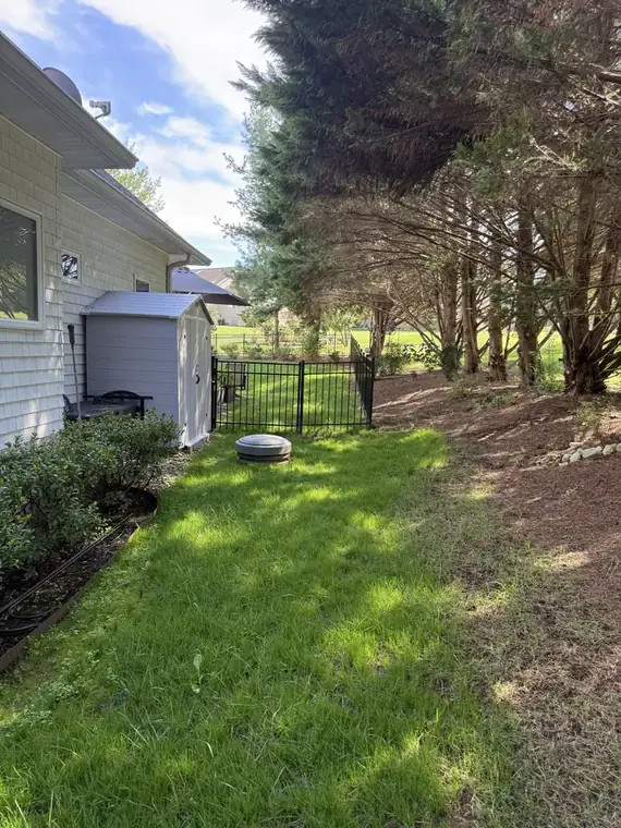 After: side yard along the house